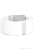 Levi's Men White Canvas Belt(White)